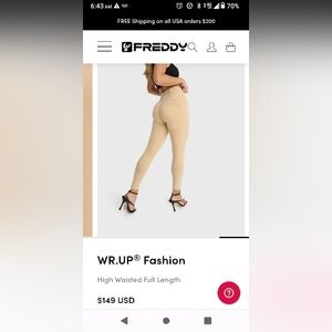 "WR. UP FREDDY" TRUE BOOTY HUGGERS / JEGGINGS, 80% COTTON. BRAND NEW W TAGS!